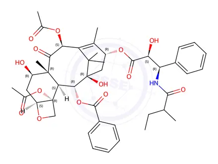 Chemical structure of Paclitaxel Impurity 62