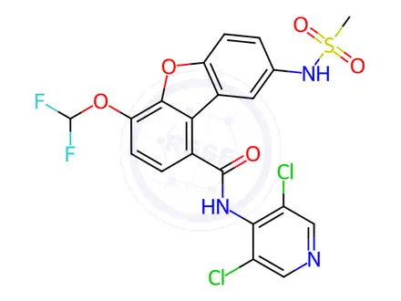 Chemical structure of Oglemilast