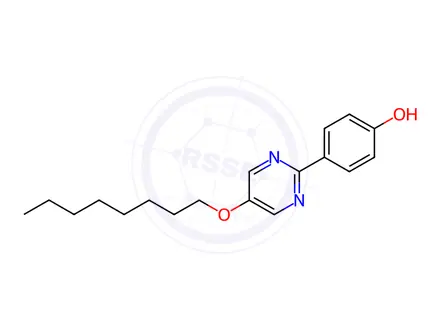 Chemical structure of 4-(5-octoxy-1H-pyrimidin-2-ylidene)cyclohexa-2,5-dien-1-one