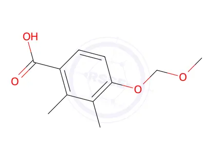 Chemical structure of 4-(METHOXYMETHOXY)-2,3-DIMETHYLBENZOIC ACID