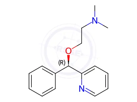 Chemical structure of Doxylamine Hydrogen Succinate EP Impurity C