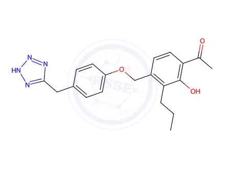 Chemical structure of CAS 97581-70-9 reference standard