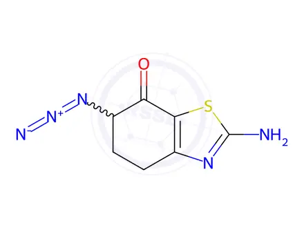 Chemical structure of 2-Amino-6-azido-5,6-dihydro-7(4H)-benzothiazolone