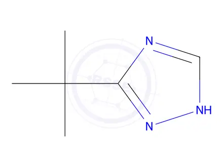 Chemical structure of 3-tert-butyl-1H-1,2,4-triazole