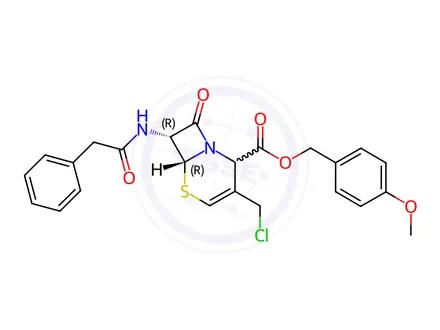 Chemical structure of Cefdinir Impurity 100