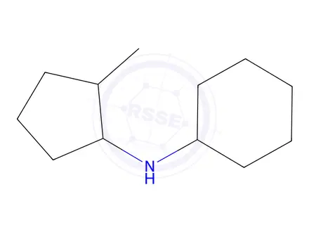 Chemical structure of n-(2-Methylcyclopentyl)cyclohexanamine
