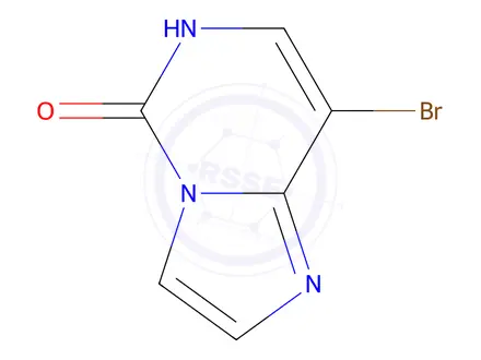 Chemical structure of 8-Bromoimidazo[1,2-c]pyrimidin-5(6H)-one