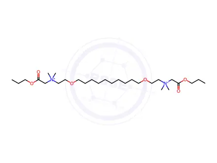 Chemical structure of Prodeconium bromide