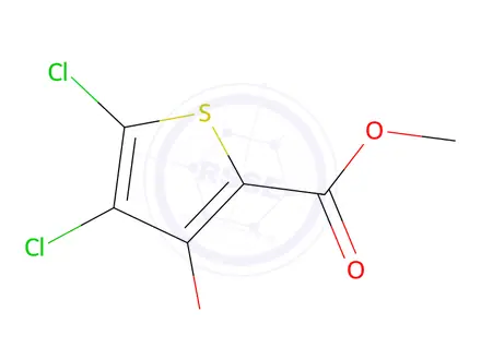 Chemical structure of Methyl 4,5-dichloro-3-hydroxythiophene-2-carboxylate