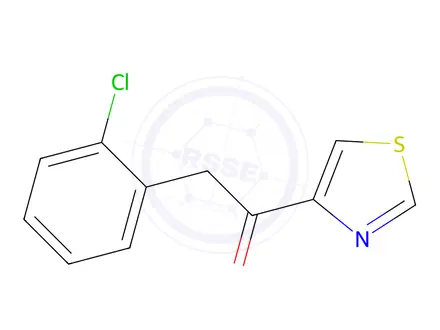 Chemical structure of 2-(2-chlorophenyl)-1-(1,3-thiazol-4-yl)ethan-1-one