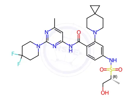 Chemical structure of Sovilnesib Impurity 6