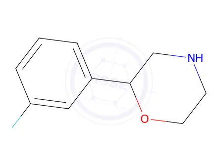 Chemical structure of 2-(3-Fluorophenyl)morpholine