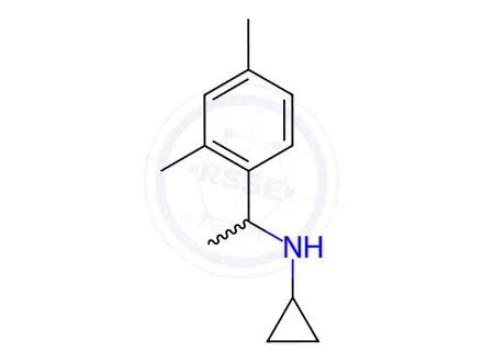 Chemical structure of n-(1-(2,4-Dimethylphenyl)ethyl)cyclopropanamine