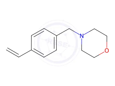 Chemical structure of 4-(4-Vinylbenzyl)morpholine
