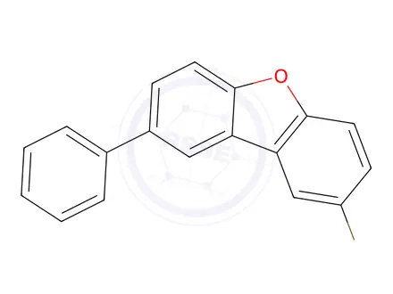 Chemical structure of 2-bromo-8-phenyldibenzo[b,d]furan