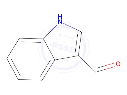 Chemical structure of Indole-3-carboxaldehyde