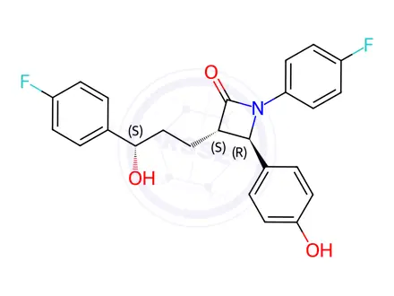 Chemical structure of Ezetimibe (SSR)-Isomer