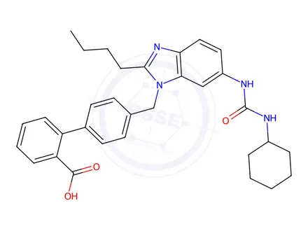 Chemical structure of BIBS 39