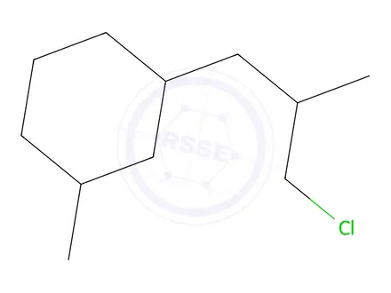 Chemical structure of 1-(3-Chloro-2-methylpropyl)-3-methylcyclohexane