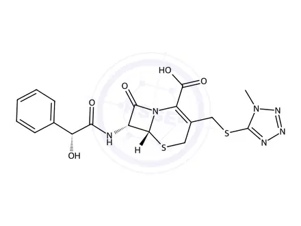 Chemical structure of Cefamandole