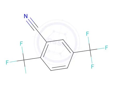 Chemical structure of 3,6-Bis(trifluoromethyl)benzonitrile