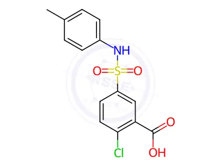 Chemical structure of Sulpiride Impurity 25