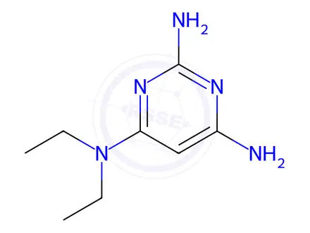 Chemical structure of Minoxidil Impurity 110