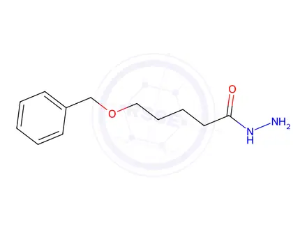 Chemical structure of 5-(Benzyloxy)pentanehydrazide