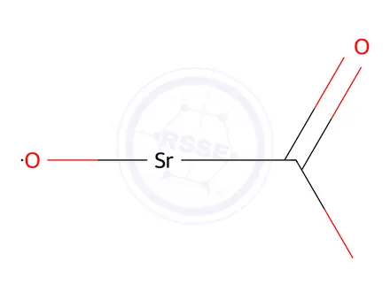 Chemical structure of Strontium, [carbonato(2-)-O]-