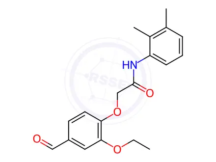 Chemical structure of N-(2,3-Dimethylphenyl)-2-(2-ethoxy-4-formylphenoxy)acetamide