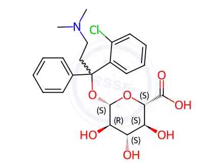 Chemical structure of Clofedanol Impurity 1