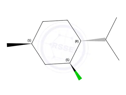Chemical structure of 2-Chloro-1-isopropyl-4-methylcyclohexane