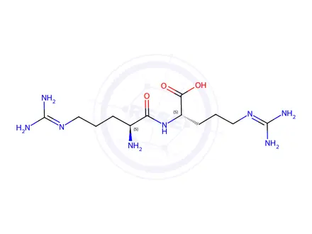 Chemical structure of L-Arginyl-L-Arginine
