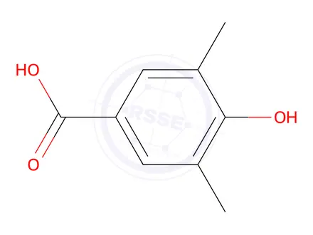 Chemical structure of 4-Hydroxy-3,5-dimethylbenzoic Acid
