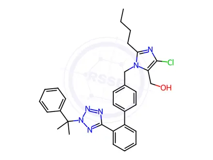 Chemical structure of Losartan cum-alcohol