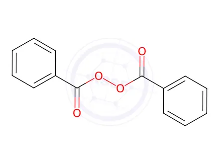 Chemical structure of Benzoyl Peroxide
