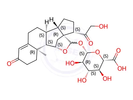 Chemical structure of Aldosterone Impurity 23