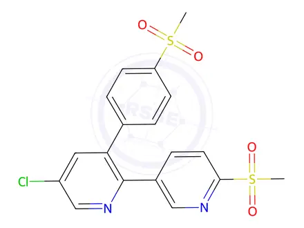 Chemical structure of Etoricoxib Impurity 185