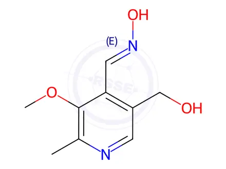 Chemical structure of pyridoxal methyloxime