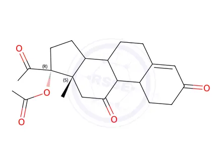 Chemical structure of Ulipristal Impurity 14