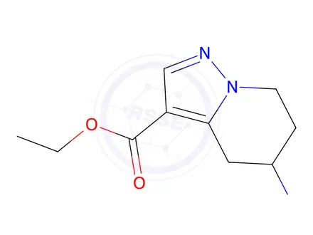 Chemical structure of Ethyl 5-amino-4,5,6,7-tetrahydropyrazolo[1,5-a]pyridine-3-carboxylate