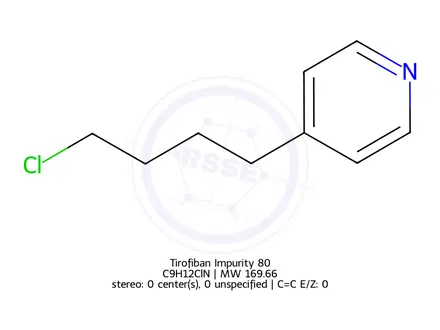Chemical structure of Tirofiban Impurity 189