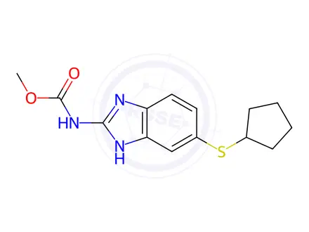 Chemical structure of Cyclopentylalbendazole