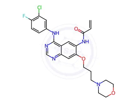 Chemical structure of Canertinib