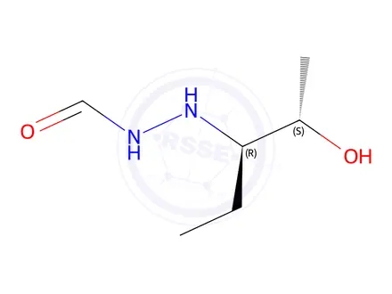 Chemical structure of N'-((2S,3R)-2-hydroxypentan-3-yl)formohydrazide