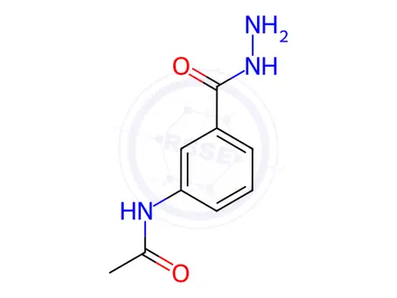 Chemical structure of N-(3-(Hydrazinecarbonyl)phenyl)acetamide