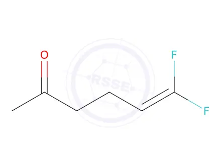 Chemical structure of 6,6-Difluoro-5-hexen-2-one