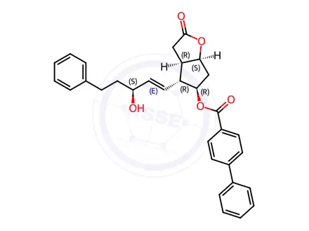Chemical structure of Latanoprost Enol Impurity