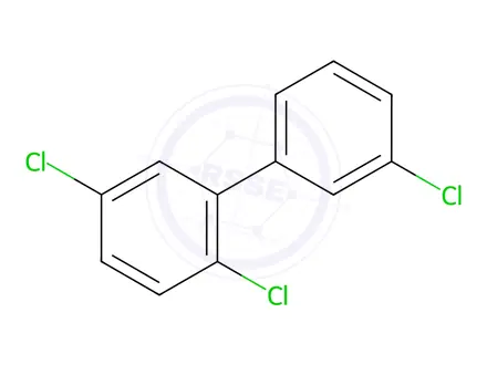 Chemical structure of 2,3',5-Trichlorobiphenyl