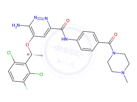 Chemical structure of X-376